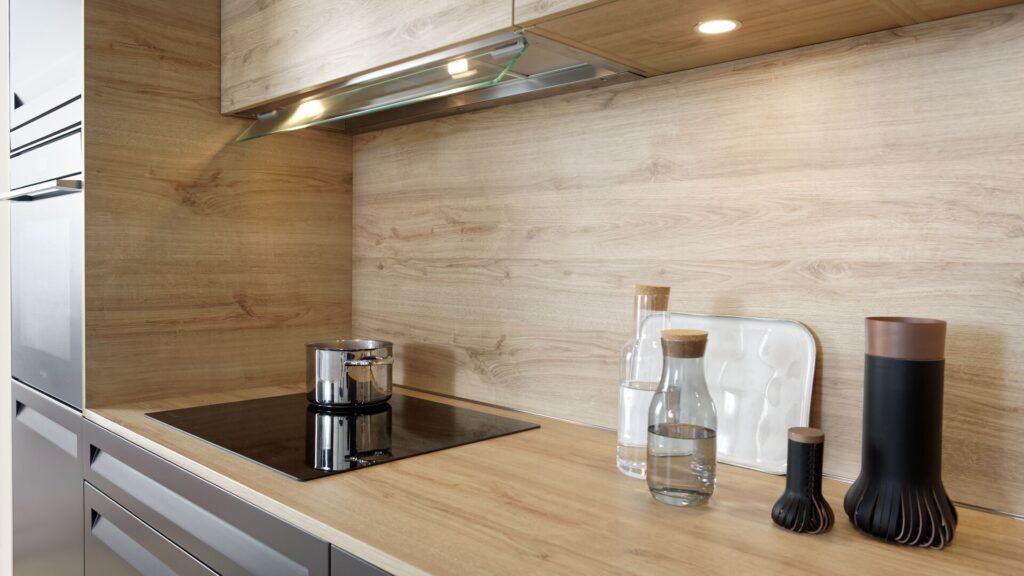 Laminate splashback